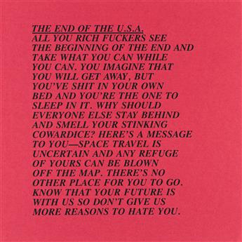 JENNY HOLZER Inflammatory Essays.